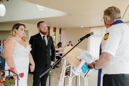 Wedding ceremony by Dr. Gerrit Rademeyer in Mashishing