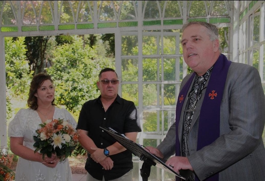 Wedding ceremony by Dr. Gerrit Rademeyer in Mashishing