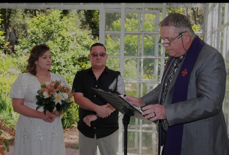 Wedding ceremony by Dr. Gerrit Rademeyer in Mashishing