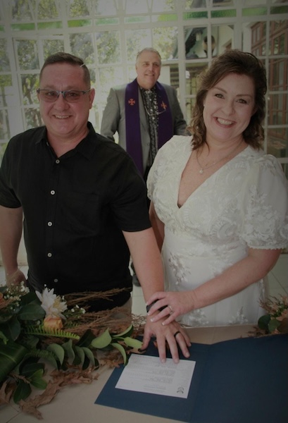 Wedding ceremony by Dr. Gerrit Rademeyer in Mashishing
