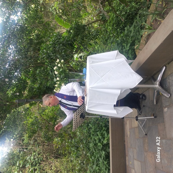 Wedding ceremony by Dr. Gerrit Rademeyer in Mashishing