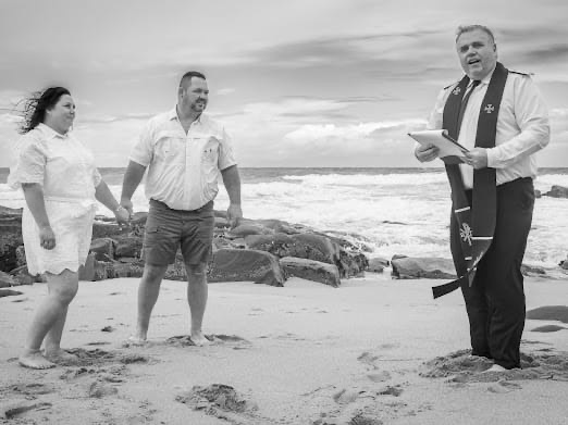 Wedding ceremony by Dr. Gerrit Rademeyer in Mashishing