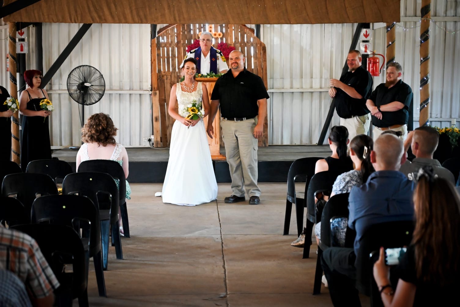 Wedding ceremony by Dr. Gerrit Rademeyer in Mashishing