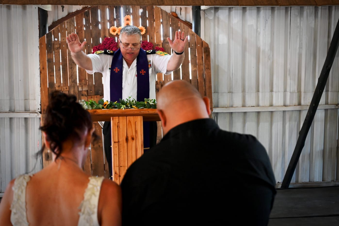Wedding ceremony by Dr. Gerrit Rademeyer in Mashishing